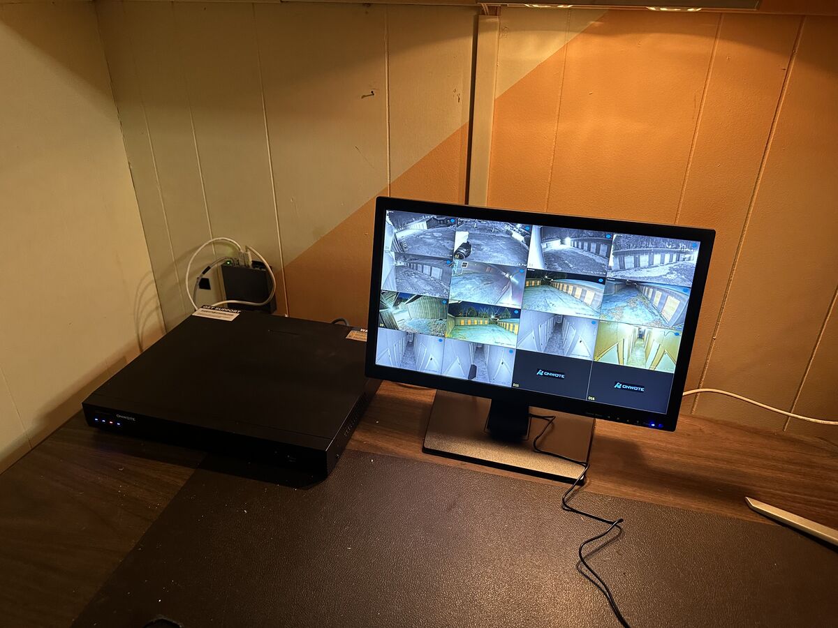 14-channel security NVR system