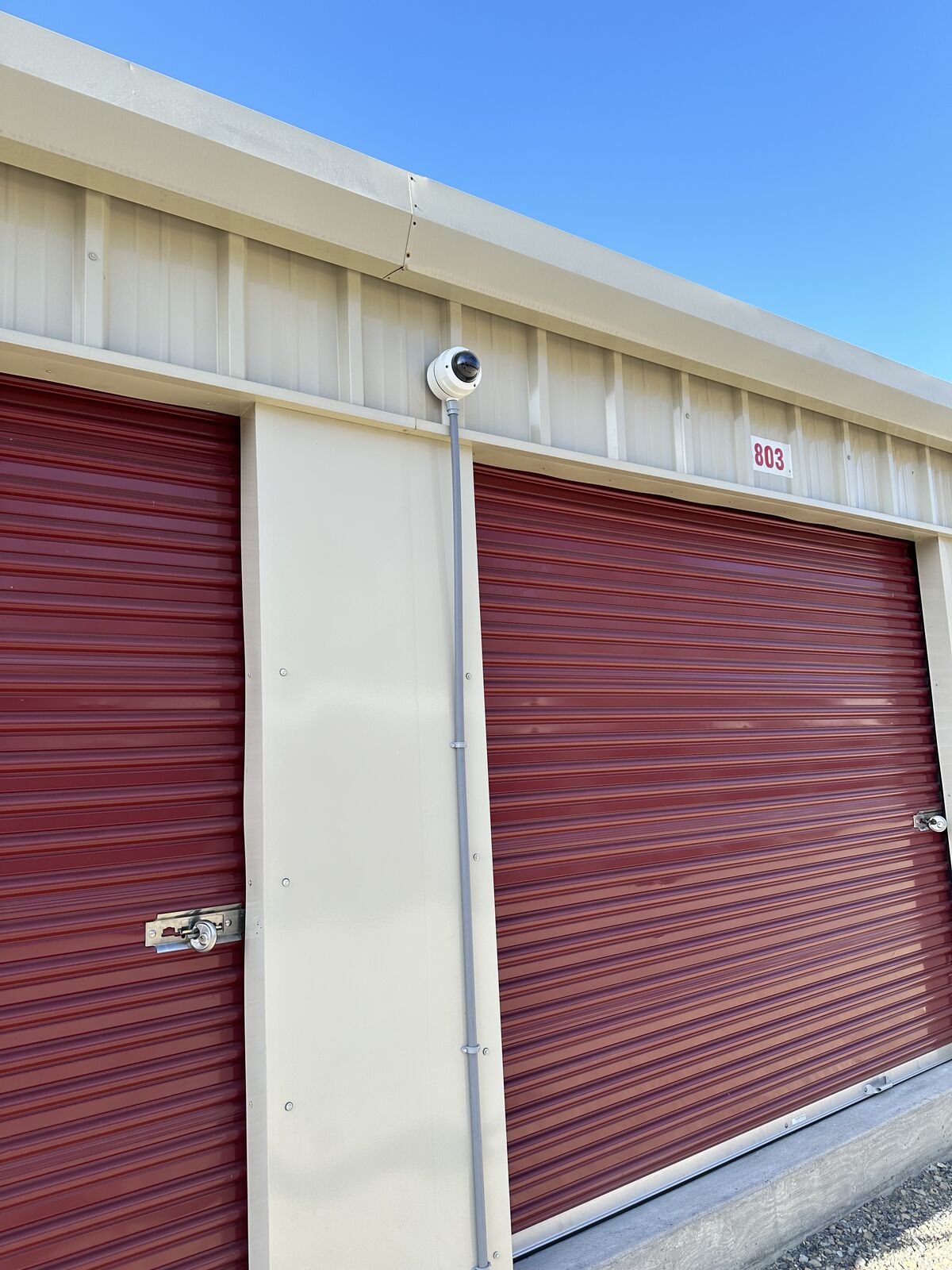 Storage Unit Camera Mount