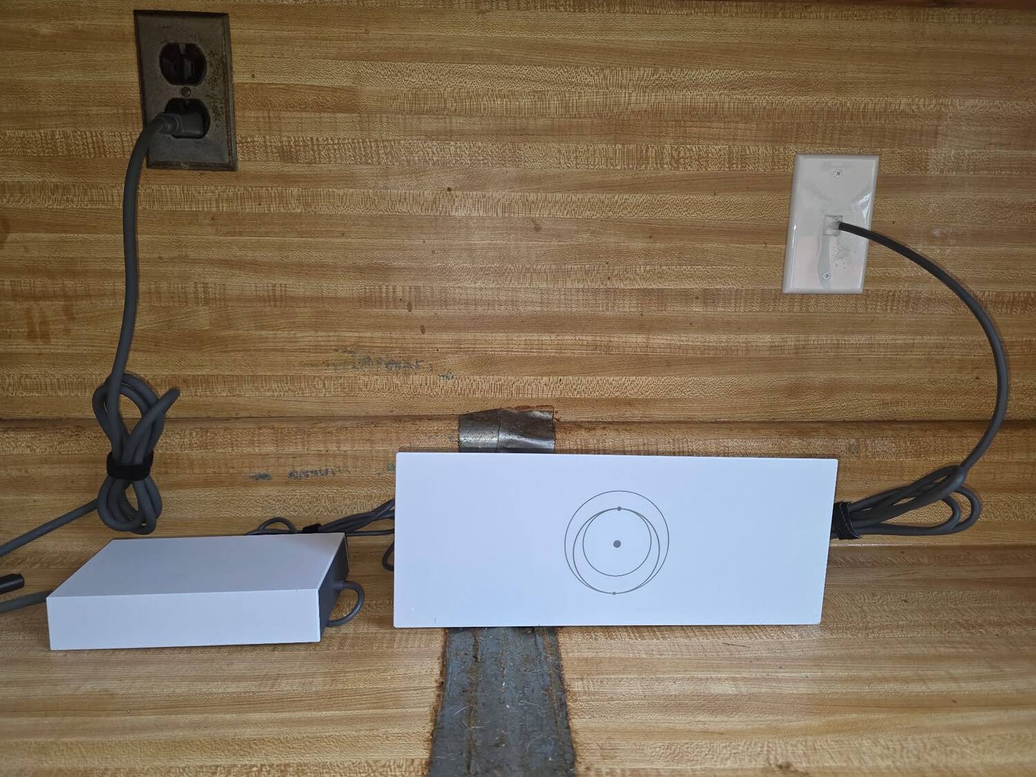 Starlink Gen 3 equipment installed during a Gen 2 to Gen 3 upgrade
